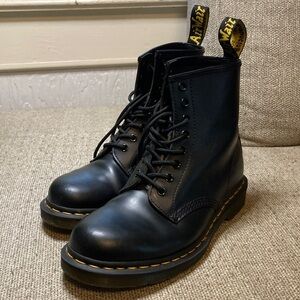 Dr. Martens Black Leather Boots